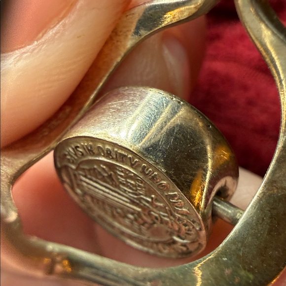 ✝️ Reversible St. Benedict Sterling Silver Ring – 925 Mexico - Picture 8 of 11